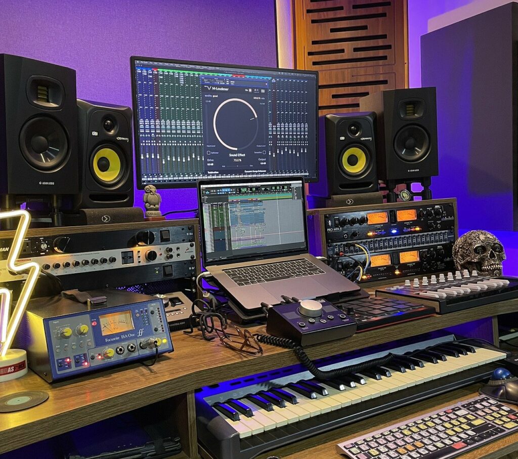 Home music studio